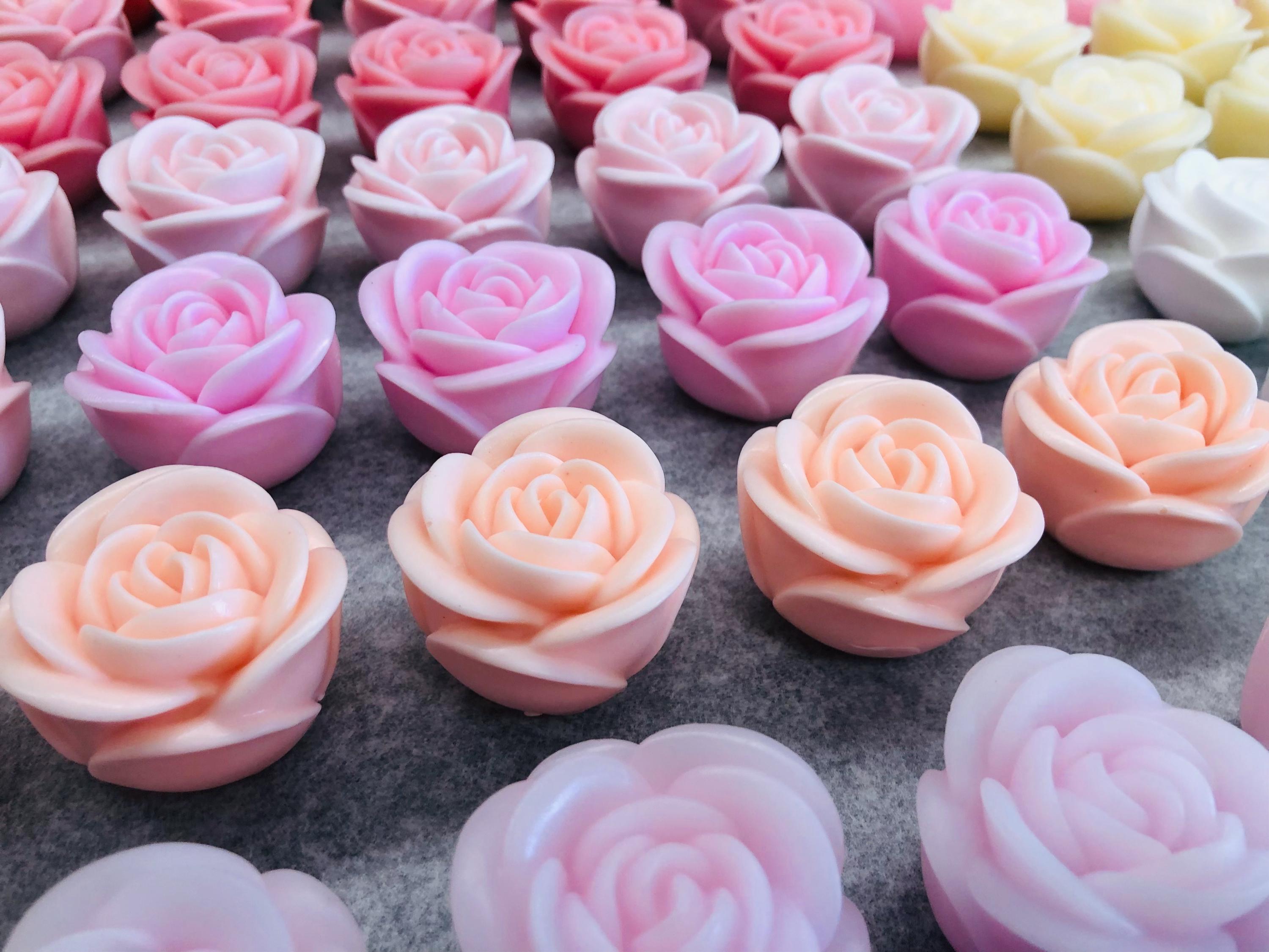 SAVON ROSE PERSONNALISÉ SANS EMBALLAGE