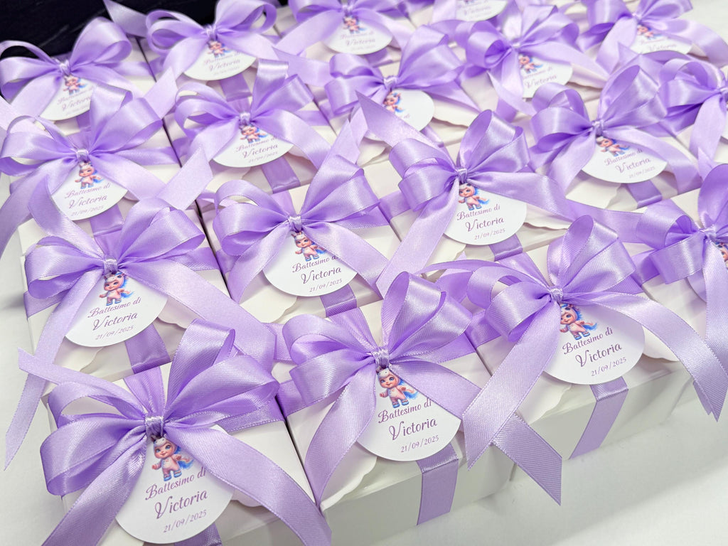 LEONCINO ODORLESS CANDLE with box and sugared almonds /christening/birth/birthday favors for children/baby shower/Safari/guest gift