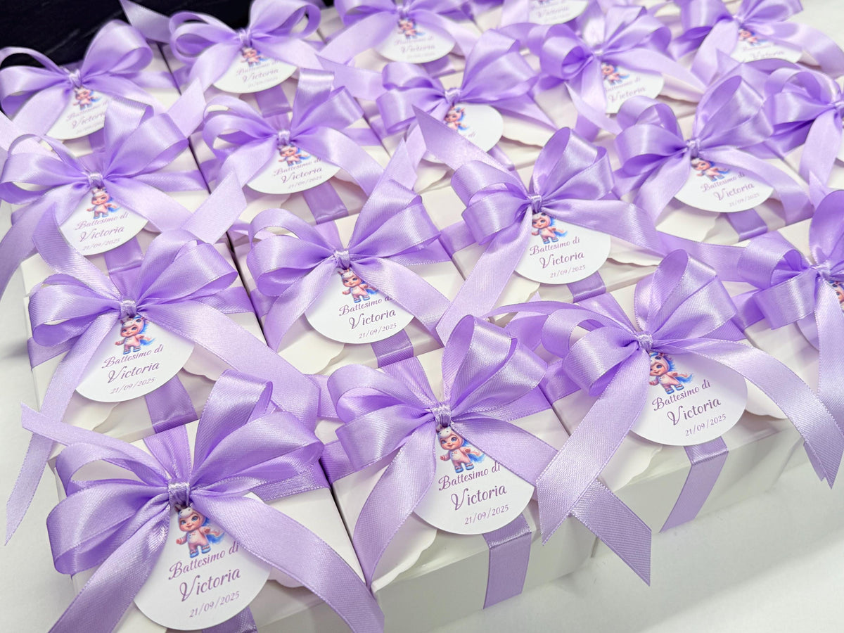 LEONCINO ODORLESS CANDLE with box and sugared almonds /christening/birth/birthday favors for children/baby shower/Safari/guest gift