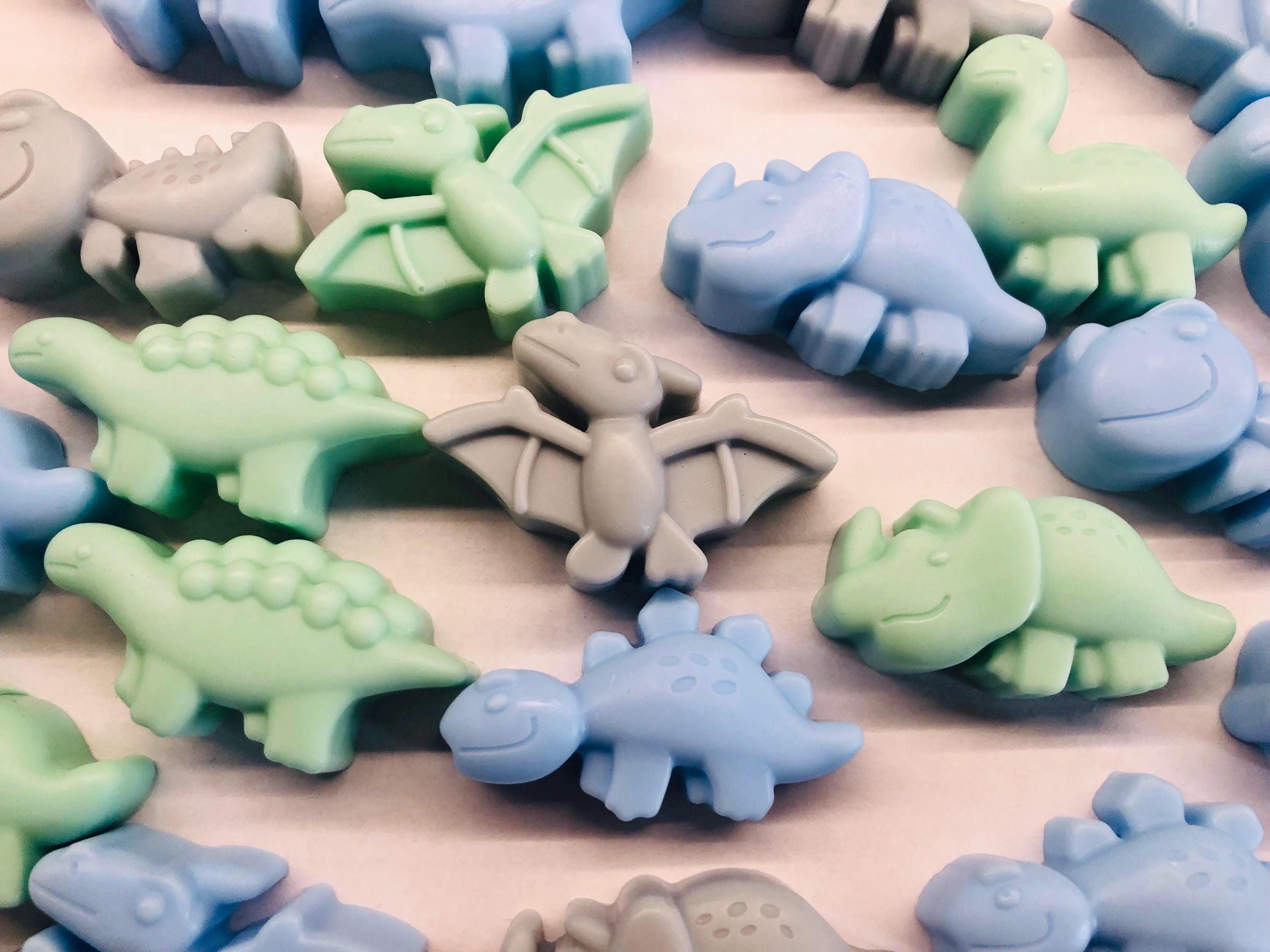 CUSTOM MIXED DINOSAUR SOAPS UNPACKAGED
