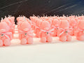 BOUGIES OURSON inodores personnalisées/dragées baptême/naissance/baby shower/anniversaire enfants/communion/confirmation/Ourson en peluche