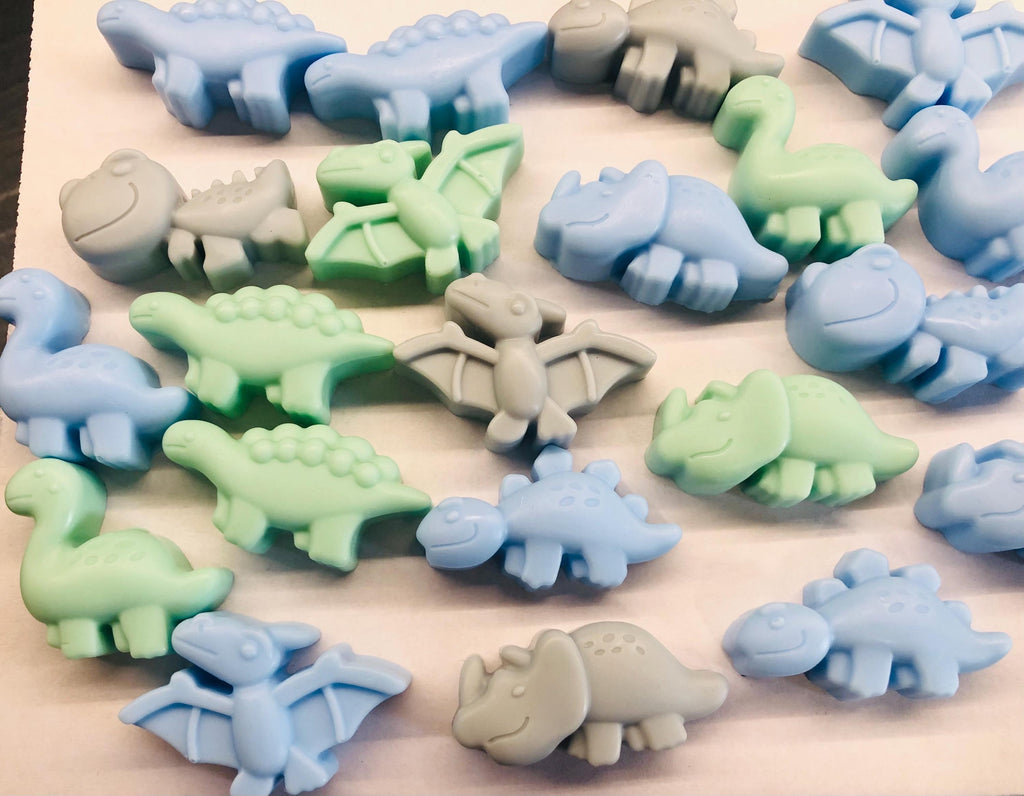 CUSTOM MIXED DINOSAUR SOAPS UNPACKAGED