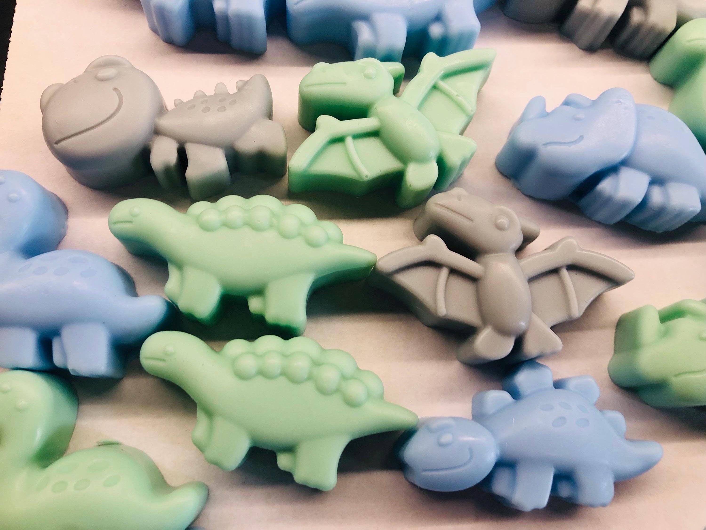 CUSTOM MIXED DINOSAUR SOAPS UNPACKAGED