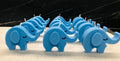 BOUGIE PARFUMÉE ÉLÉPHANT/dragées baptême/naissance/baby shower/anniversaire enfants/communion/Safari/cadeau pour invités