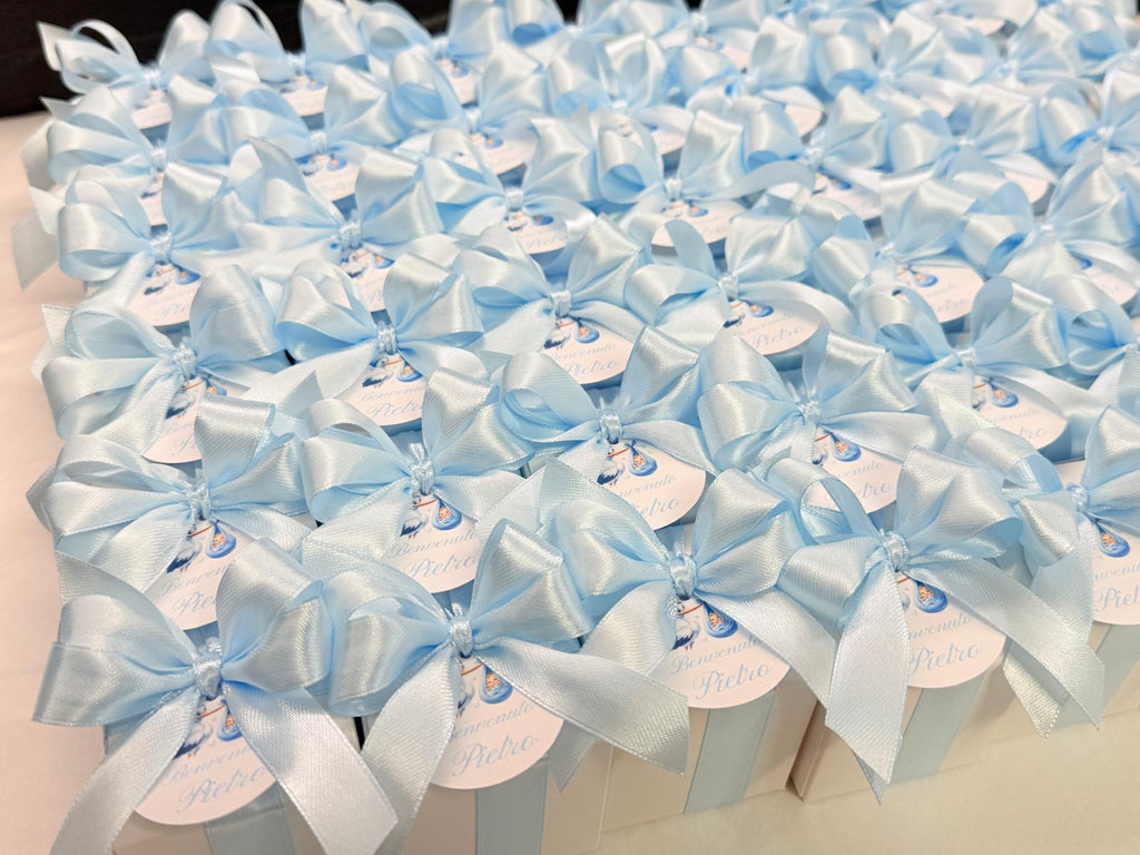 "ANIMALETTI" SOAP MIX with box, 7 heart-shaped confetti, and personalized tag