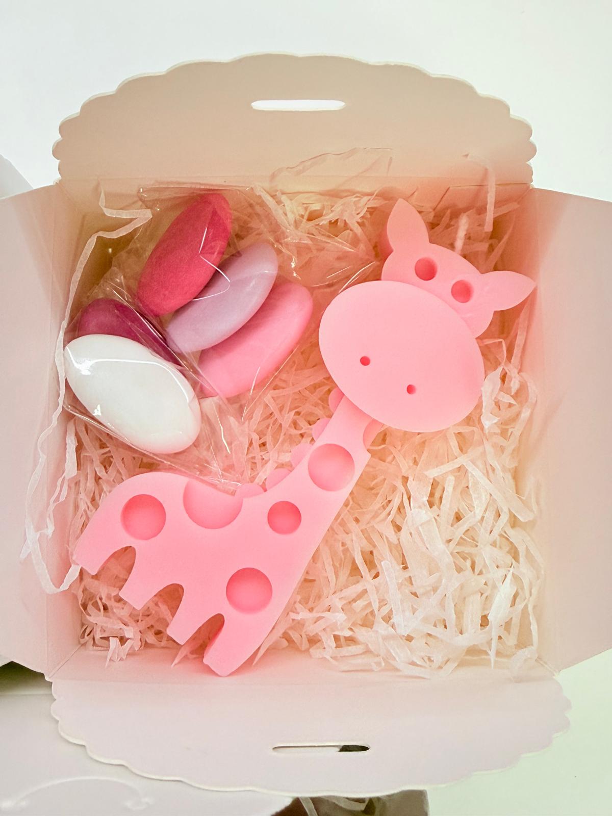 "SAFARI" SOAP MIX with box, confetti, and custom tag