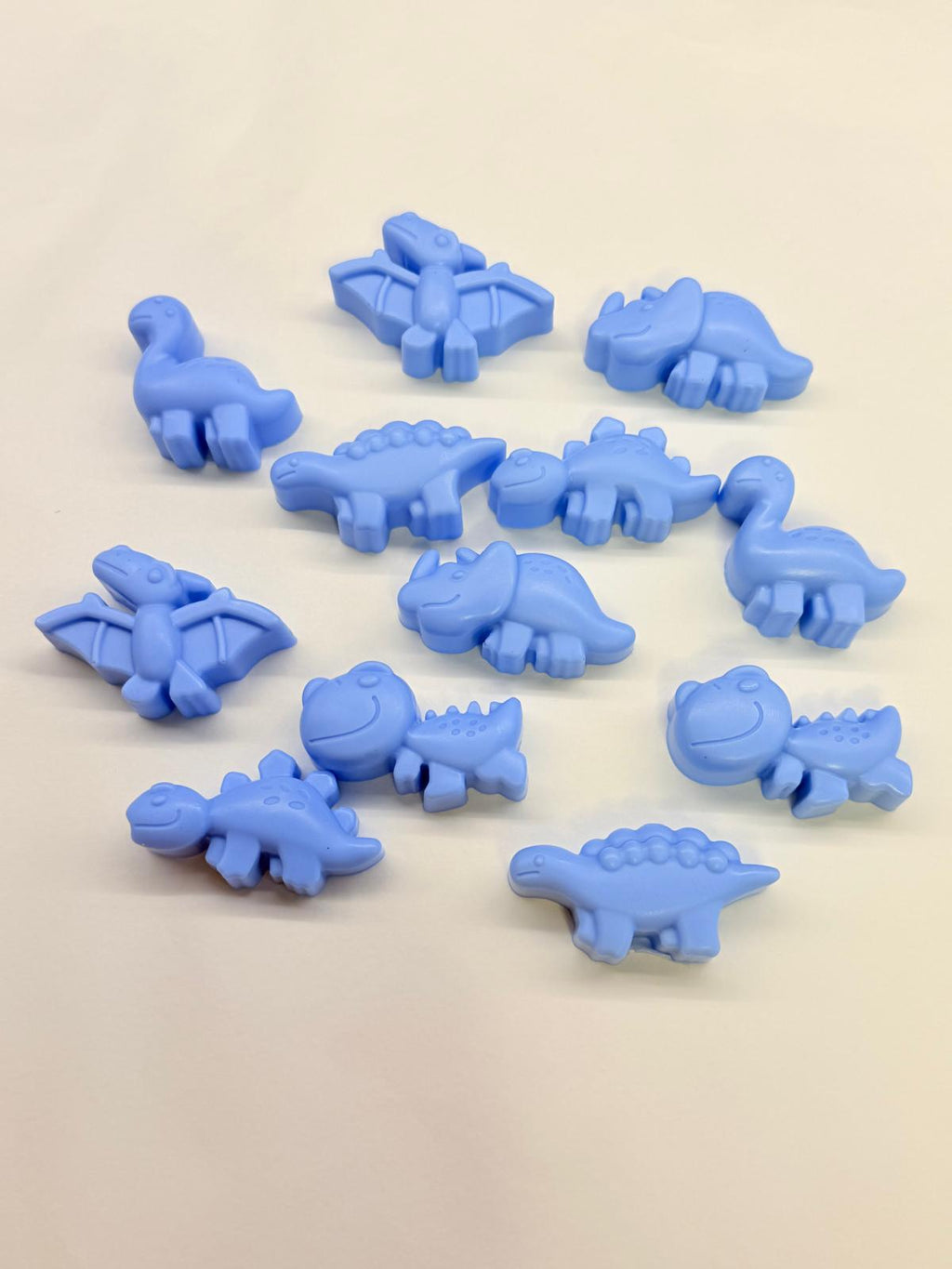 "LITTLE DINOSAUR" SOAP With Tulle, 3 Chocolate Confetti, and Personalized Tag