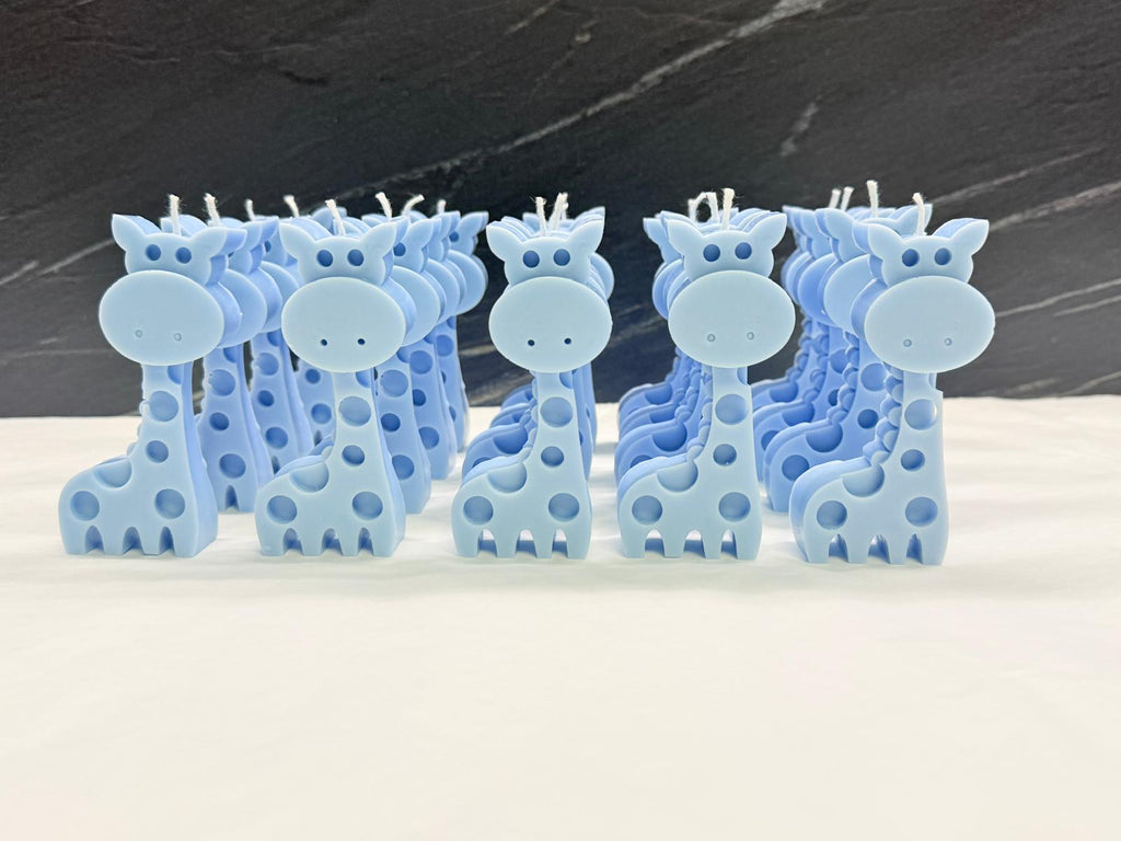 "GIRAFFE" ODOURLESS candle, personalised, without packaging