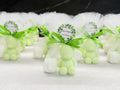 "BEAR + LETTER" SOAP with Tulle and personalized tag