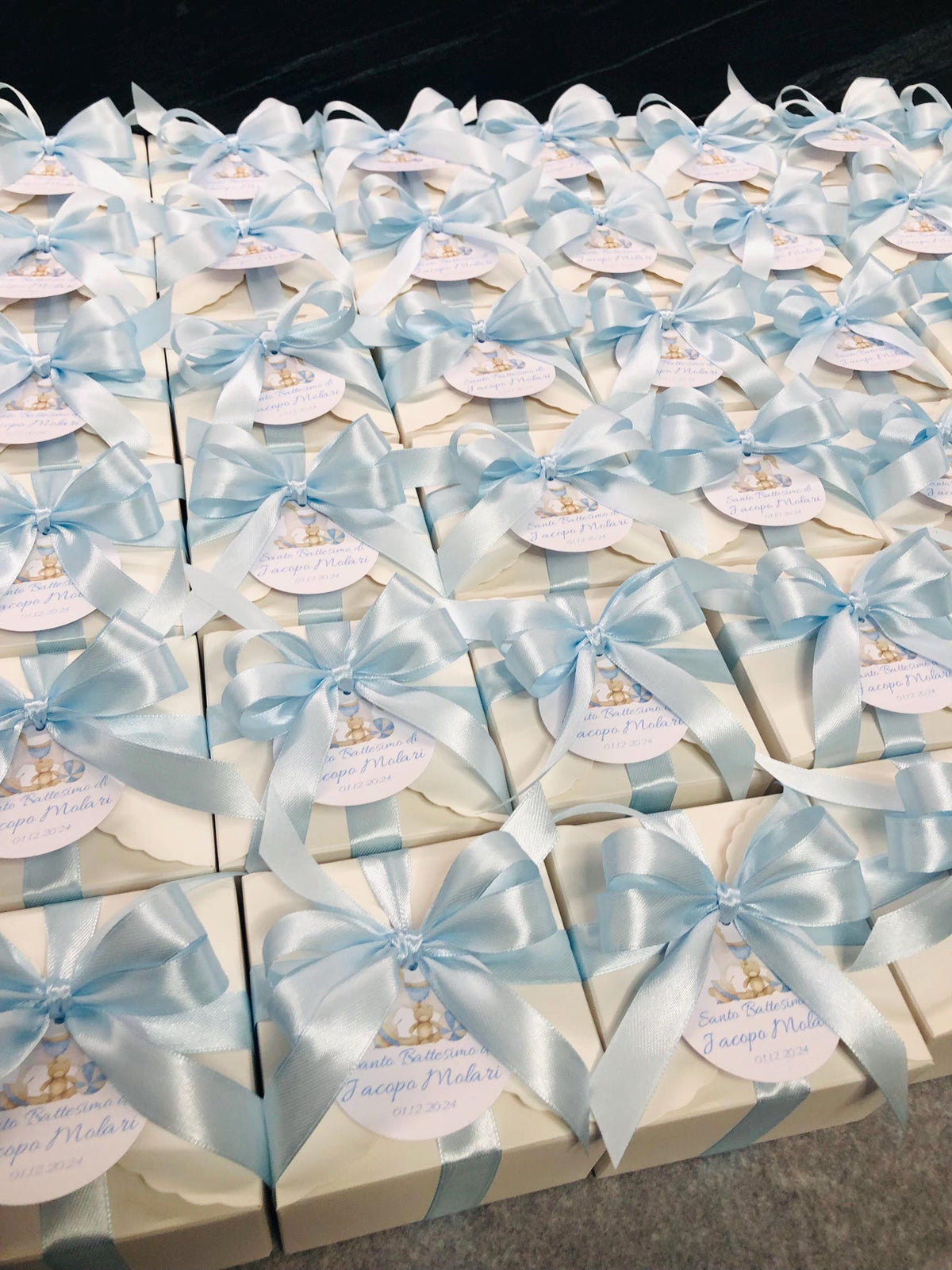 LEONCINO ODORLESS CANDLE with box and sugared almonds /christening/birth/birthday favors for children/baby shower/Safari/guest gift