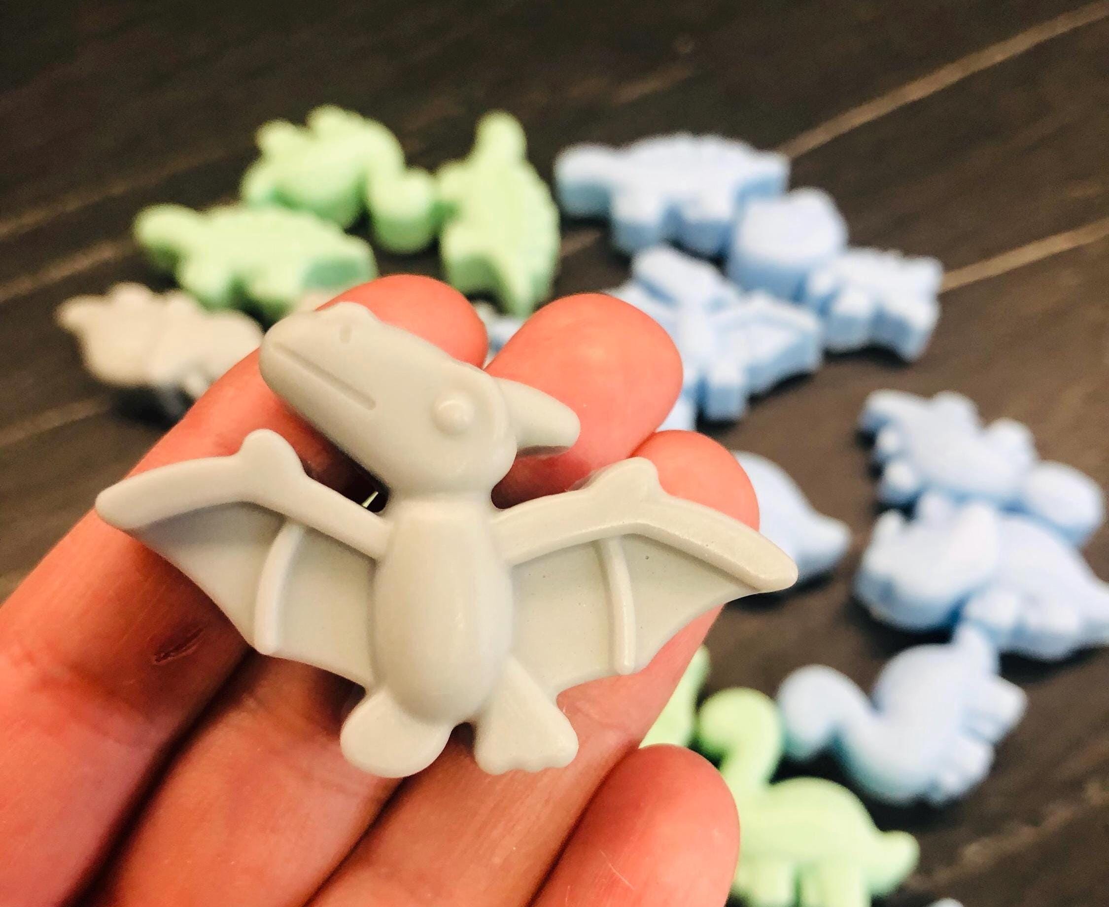 CUSTOM MIXED DINOSAUR SOAPS UNPACKAGED