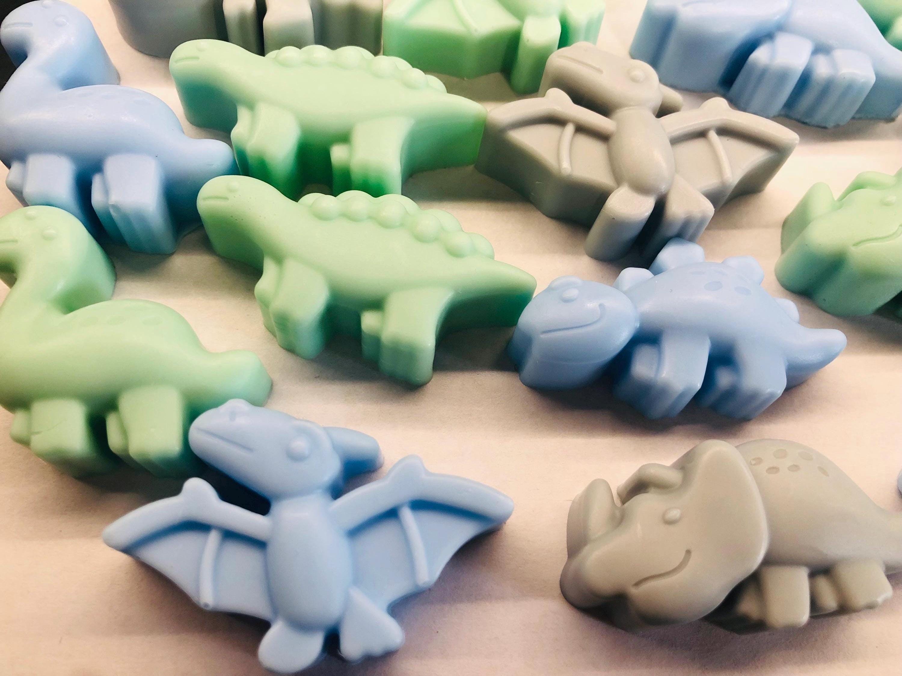 CUSTOM MIXED DINOSAUR SOAPS UNPACKAGED