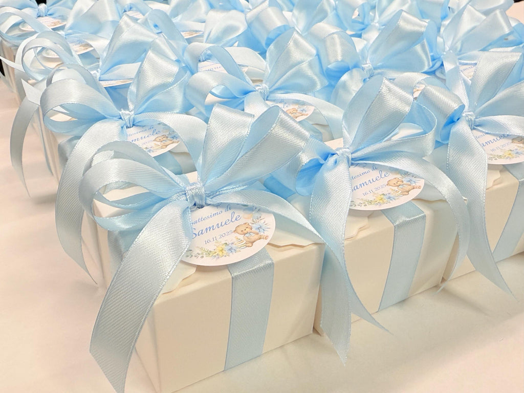 Savon "DINOSAURES MIXTES + Lettre" avec boîte, confettis et étiquette personnalisée
