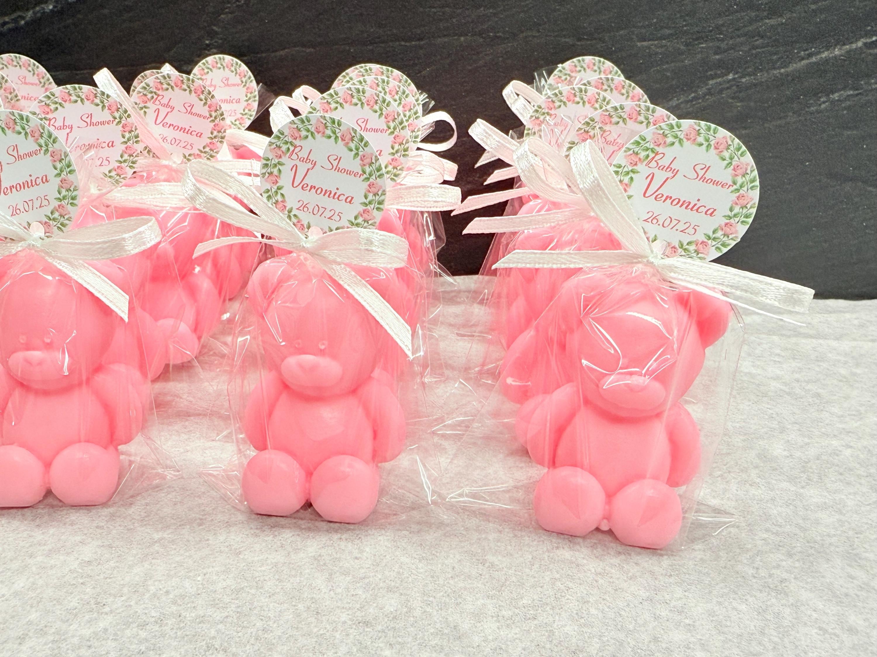 SAVON « OURSON » personnalisé avec sachet transparent